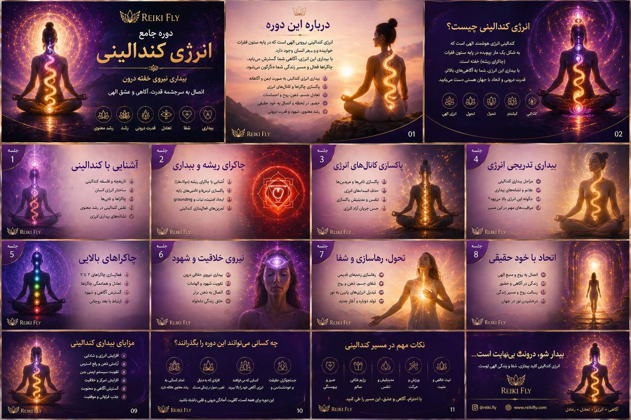 دوره جامع انرژی کندالینی